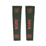Custom Dark Green Copper Rose Arm Sleeve