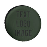 Custom Dark Green Black Truck Tires
