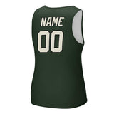 Custom Dark Green Cream Men's Tank Top