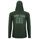 Custom Dark Green Green UV-Hoodie