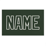 Custom Dark Green Dark Green Beach Towel