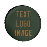 Custom Dark Green Khaki Truck Tires