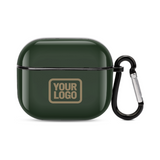 Custom Dark Green Light Khaki AirPods Case (3rd Generation)