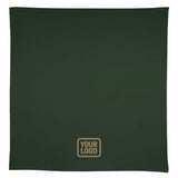 Custom Dark Green Khaki Square Table Cloth