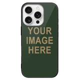 Custom Dark Green Light Khaki Phone Case