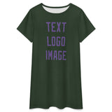 Custom Dark Green Light Purple Nachthemd