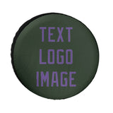 Custom Dark Green Light Purple Truck Tires