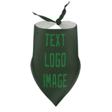 Custom Dark Green Emerald Green Pet Scarf