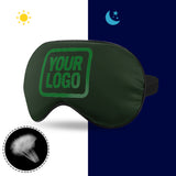 Custom Dark Green Emerald Green Sleep Mask
