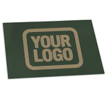Custom Dark Green Light Khaki Flag