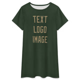 Custom Dark Green Light Khaki Nachthemd