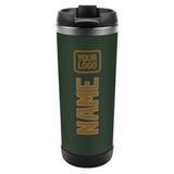 Custom Dark Green Khaki Stainless Steel Water Cup