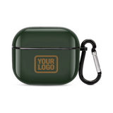 Custom Dark Green Khaki AirPods Case (3rd Generation)