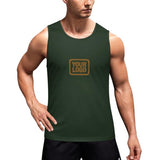 Custom Dark Green Khaki Men's Tank Top
