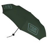 Custom Dark Green Blue Green Automatic Umbrella