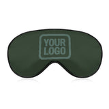 Custom Dark Green Blue Green Sleep Mask