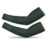 Custom Dark Green Blue Arm Sleeve