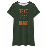 Custom Dark Green Orange Nachthemd