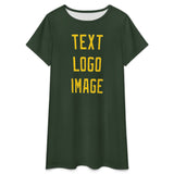 Custom Dark Green Gold Nachthemd