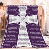 Blanket for Son Gifts, “There Shall Not Be Any Sickness Among You”, From Parents, Birthday, Graduation, Christmas, Inspirational