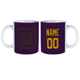 Custom Purple Yellow Mug