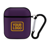 Custom Purple Yellow AirPods Case