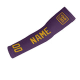 Custom Purple Yellow Arm Sleeve