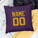 Custom Purple Yellow Pillowcase