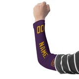 Custom Purple Yellow Arm Sleeve