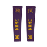 Custom Purple Yellow Arm Sleeve