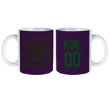 Custom Purple Green Mug