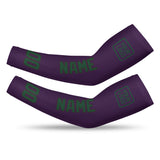 Custom Purple Green Arm Sleeve