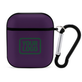 Custom Purple Green AirPods Case