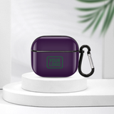 Custom Purple Green AirPods Case (3rd Generation)