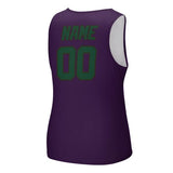 Custom Purple Green Men's Tank Top