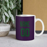 Custom Purple Green Mug