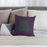 Custom Purple Green Pillowcase