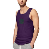 Custom Purple Green Men's Tank Top