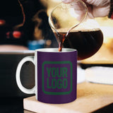 Custom Purple Green Mug