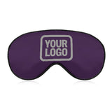 Custom Purple Gray Sleep Mask