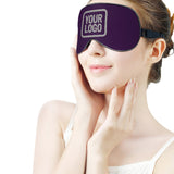Custom Purple Gray Sleep Mask