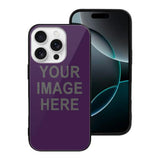 Custom Purple Dark Grey Phone Case