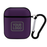 Custom Purple Dark Grey AirPods Case