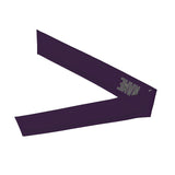 Custom Purple Dark Grey Headband