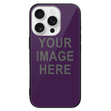 Custom Purple Dark Grey Phone Case