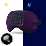 Custom Purple Green Sleep Mask