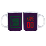 Custom Purple Red Mug