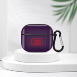 Custom Purple Red AirPods Case (3rd Generation)
