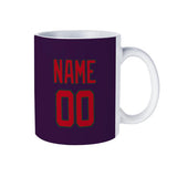 Custom Purple Red Mug