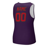 Custom Purple Red Men's Tank Top